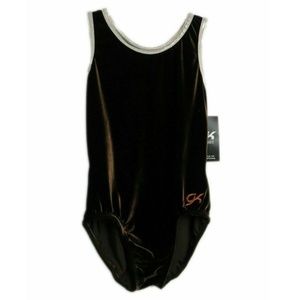 GK Elite Gymnastics Leotard - Brown Velvet - AS
